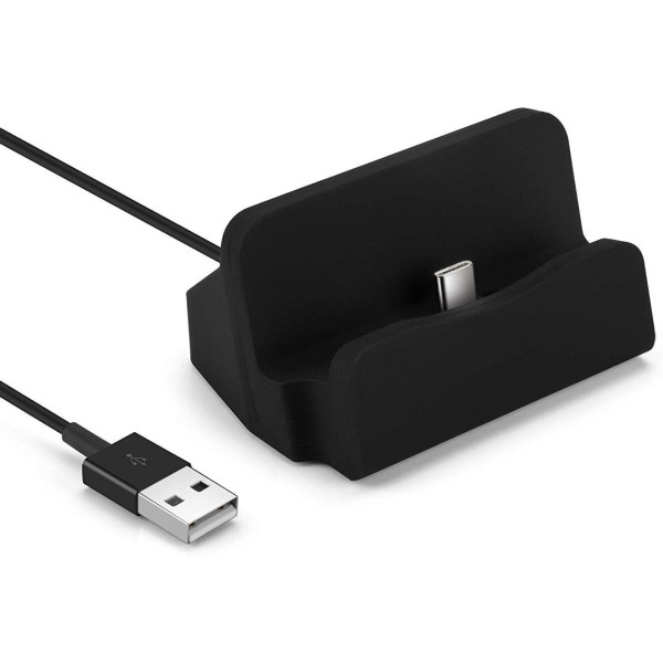 Dockingstation für Type C Anschlüsse in Schwarz