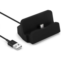 Dockingstation für Type C Anschlüsse in Schwarz