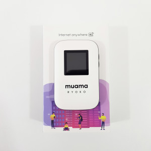 Ryoko MUAMA Mobiler WLAN-Hotspot mit 500 MB Daten