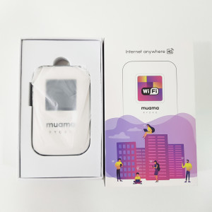 Ryoko MUAMA Mobiler WLAN-Hotspot mit 500 MB Daten