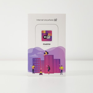 Ryoko MUAMA Mobiler WLAN-Hotspot mit 500 MB Daten