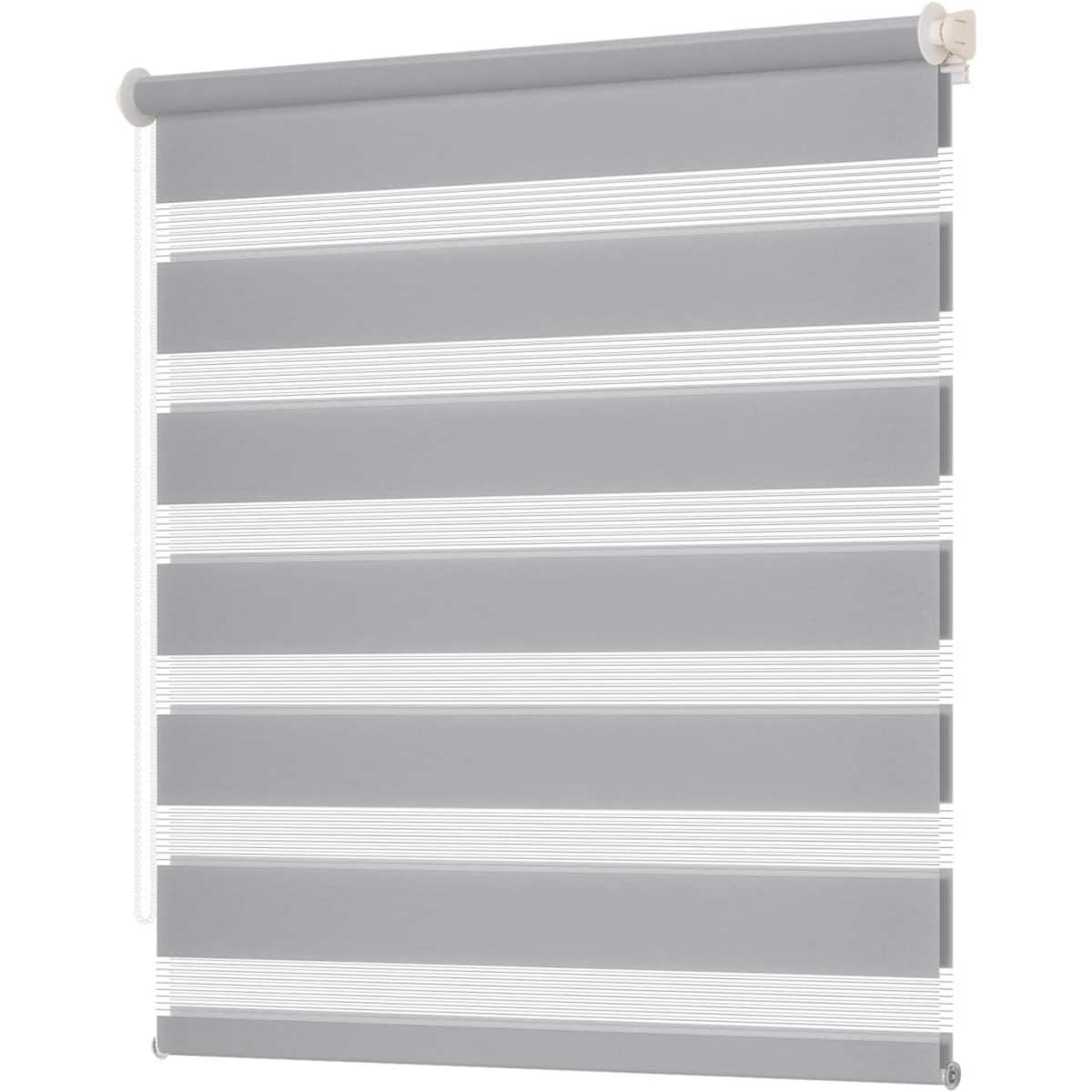 Doppelrollo Klemmfix ohne Bohren Grau 150 80- 61062
