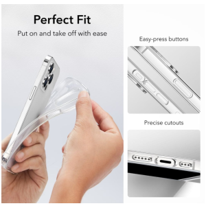 Transparente TPU Silikonhülle für iPhone 15