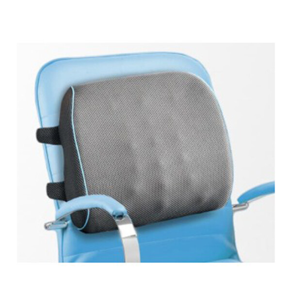 Klaudena Rückenstützkissen Memory Foam Bürostuhl Autositz Grau