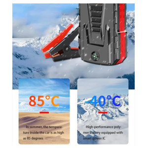 99800mAh Auto KFZ Starthilfe Jump Starter 5000A Ladegerät Booster Powerbank