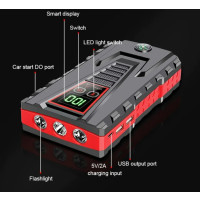 99800mAh Auto KFZ Starthilfe Jump Starter 5000A Ladegerät Booster Powerbank