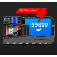 99800mAh Auto KFZ Starthilfe Jump Starter 5000A Ladegerät Booster Powerbank
