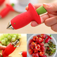 Erdbeer- und Tomaten-Stielentferner, Obstentkerner, Huller Tool