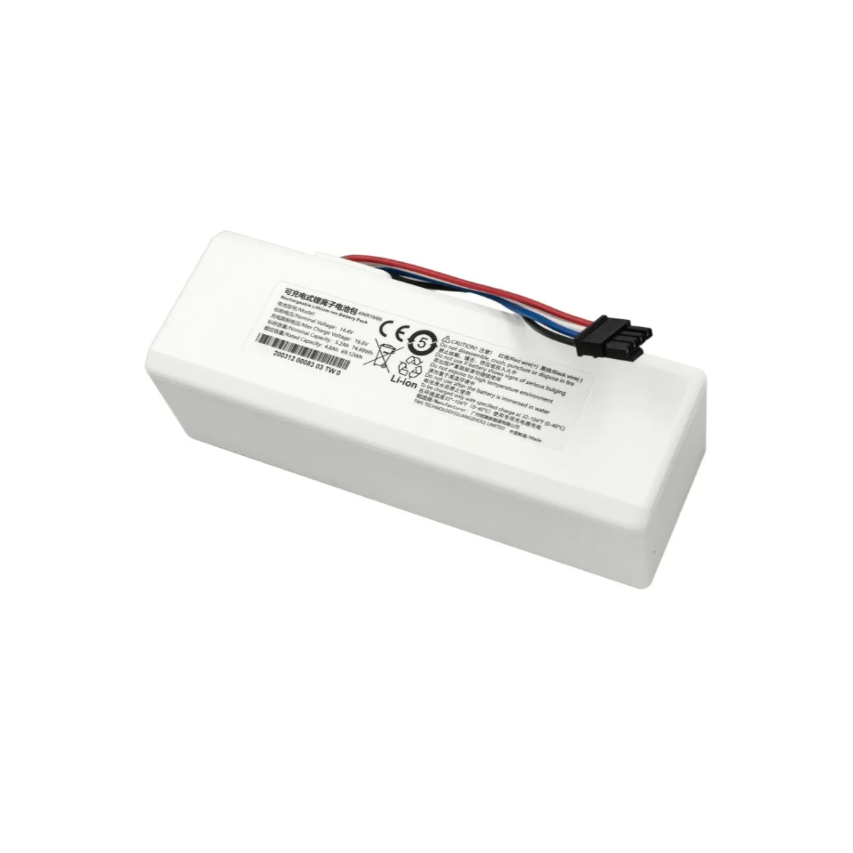 Ersatz für Staubsauger Xiaomi P1904-4S1P-MM Akku...