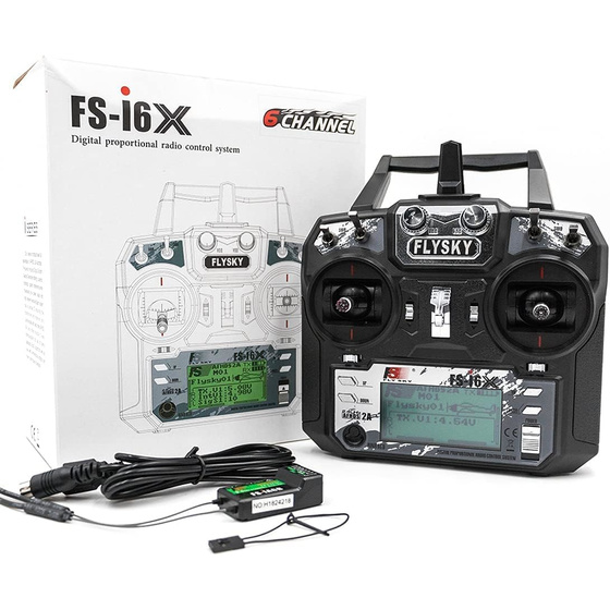 Flysky FS-i6X 10CH 2,4GHz AFHDS RC Sender und Empfnger Set