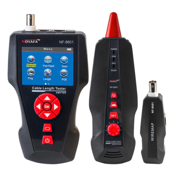Noyafa NF-8601 POE PING LCD Kabellängentester