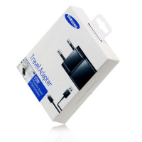 Original Samsung MicroUSB ETA-U90E Ladegerät 2000 mAh Schwarz Blister