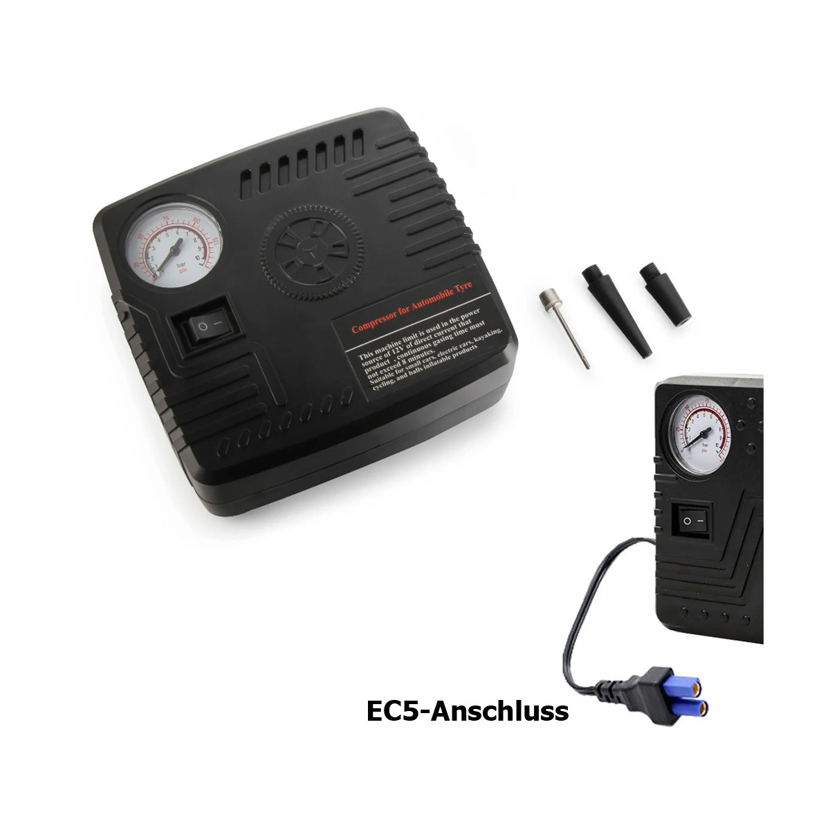 Multifunktion 150PSI Tragbare Autoreifenpumpe Notfall...