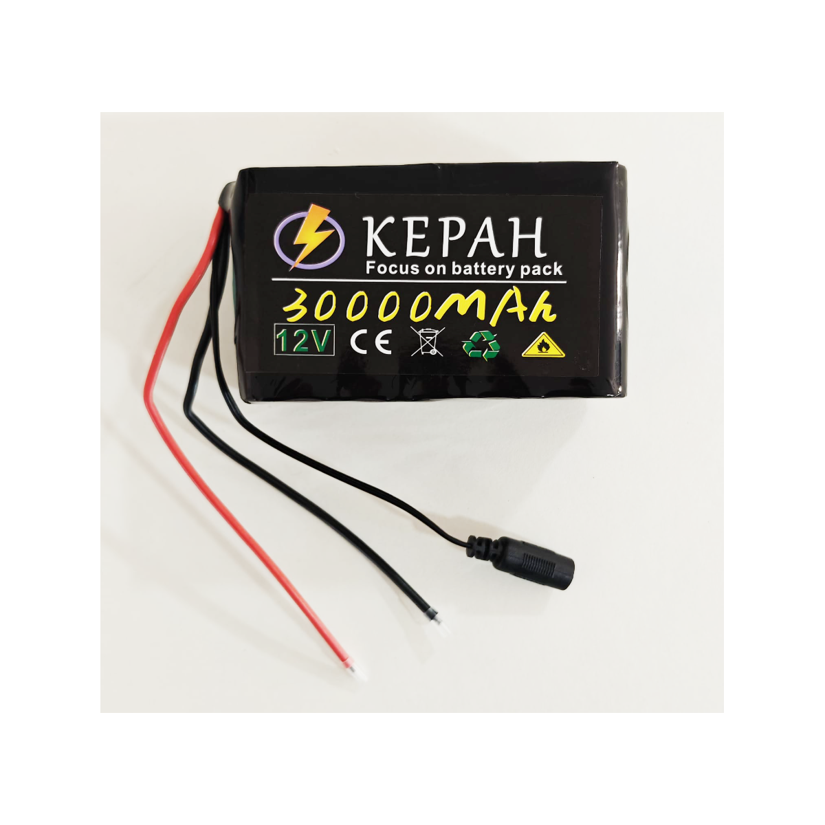 KEPAH 12V 30Ah 18650 Lithium Akku 3s6p Hochkapazität Un
