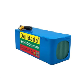 Lithium Batterie 36V 200Ah für E-Bike & Elektroroller, inkl. Ladegerät, BMS XT60