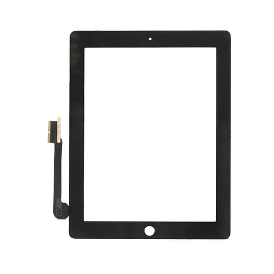 Display Glas mit Touchscreen mit für Apple iPad 3/4 Black