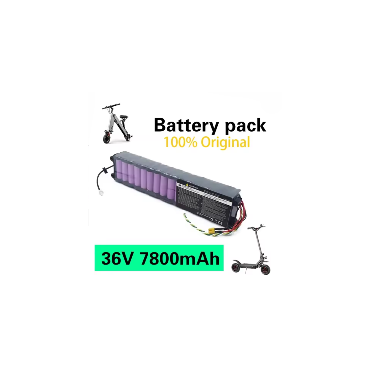 36V 7.8Ah Scooter Akku Ersatzakku für Xiaomi M365...