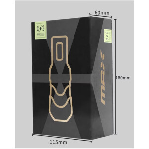 FK Max Tattoo-Maschine kabellos Coreless Motor 4 Hublängen 2400mAh Akku