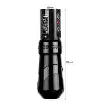 FK Max Tattoo-Maschine kabellos Coreless Motor 4 Hublängen 2400mAh Akku