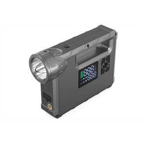 Starthilfe mit Kompressor & Powerbank 16.000 mAh
