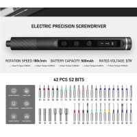 71-in-1 Elektroschrauber-Set mit LED & S2-Stahl – Reparaturwerkzeug