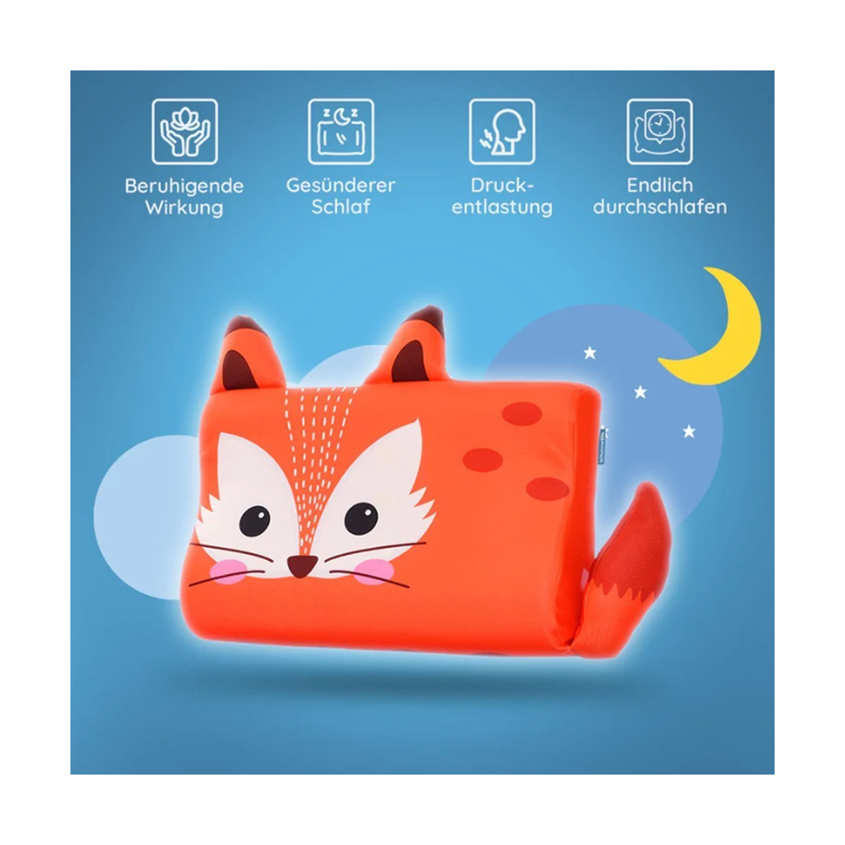 Calmlye Kinderkissen – Ergonomisch, Hautfreundlich,...