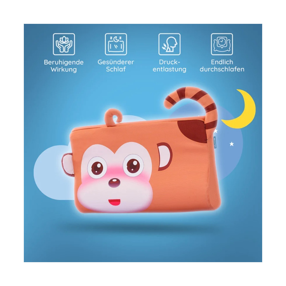 Calmlye Kinderkissen – Ergonomisch, Hautfreundlich,...