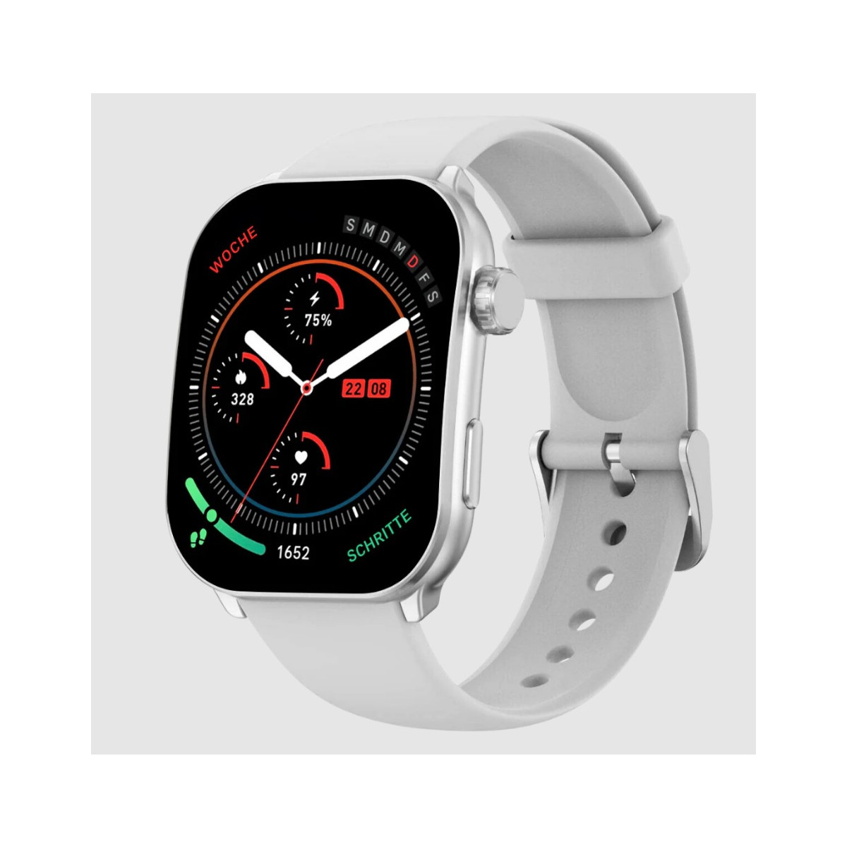 Gard Pro Health Smartwatch 3 – Gebogenes Display, 110+