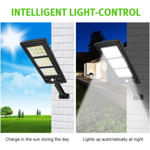 Solar Street Lantern, Outdoor LED mit Bewegungssensor, 1 Stück