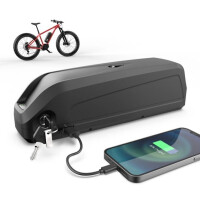 E Bike Akku 48V 10Ah 1200W Hailong Max Samsung 21700 XT60 mit Ladegerät