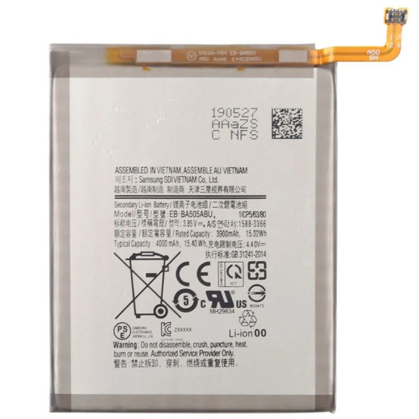 Ersatzakku 4000mAh für Samsung Galaxy A50 / A30s – EB-BA505ABU