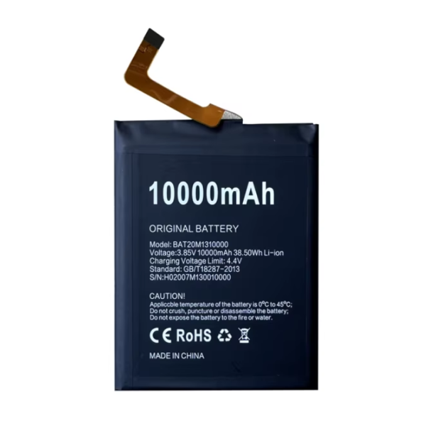 10.000 mAh Ersatzakku für Doogee S88 Pro Plus BAT20M1310000