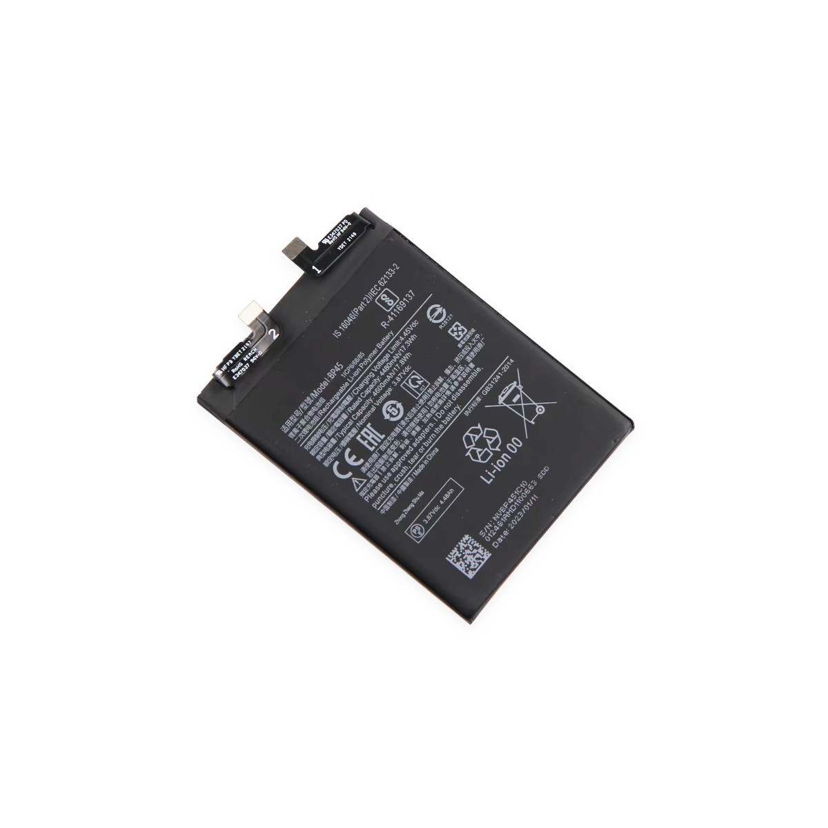 BP45 Ersatzakku 4600 mAh für Xiaomi 12 Pro –...
