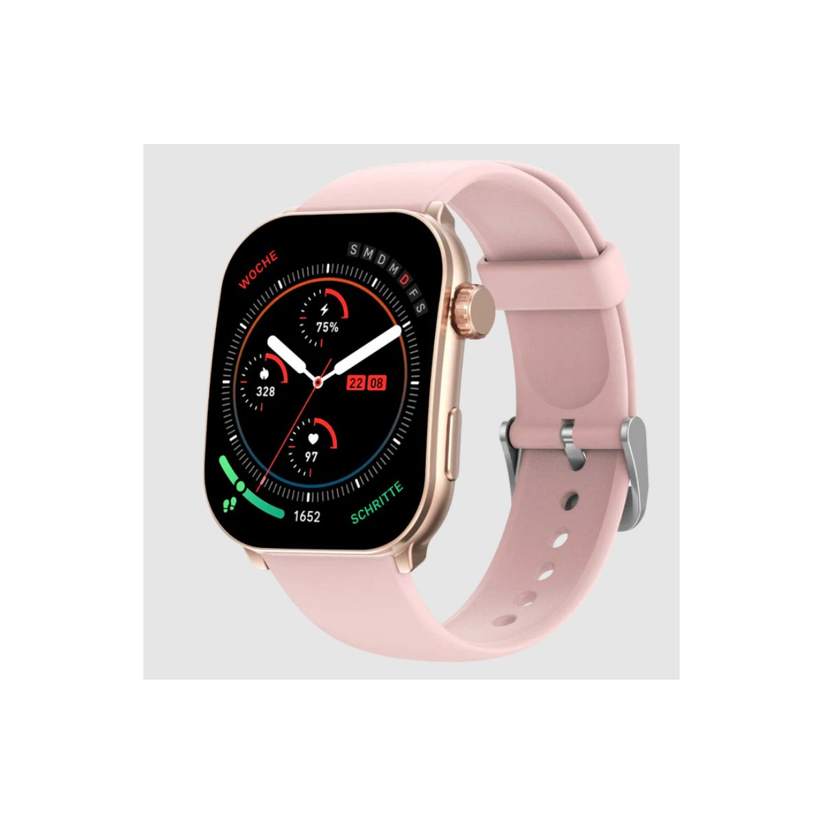 Gard Pro Health Smartwatch 3 – Gebogenes Display, 110+