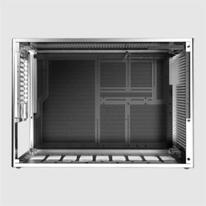 NCASE M2 Grater Gehäuse Kit Silber, Mini-ITX, Micro-ATX, SFF, CNC-Aluminium