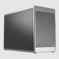 NCASE M2 Grater Gehäuse Kit Silber, Mini-ITX, Micro-ATX, SFF, CNC-Aluminium