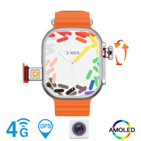 S9 Ultra 4G Android Smartwatch AMOLED Kamera GPS 2GB+32GB Wasserdicht