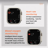 S9 Ultra 4G Android Smartwatch AMOLED Kamera GPS 2GB+32GB Wasserdicht