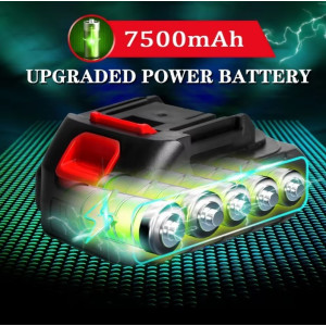 18V Lithium-Ionen-Akku mit Netzteil für Makita Elektrowerkzeuge, LED-Anzeige