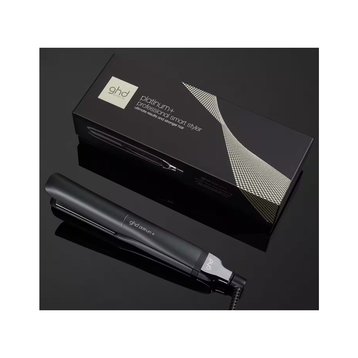 ghd platinum+ Glätteisen 26mm Platten Schwarz...