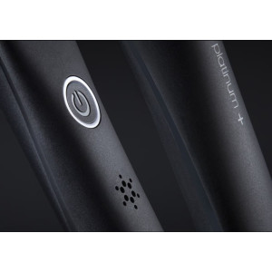 ghd platinum+ Glätteisen 26mm Platten Schwarz SMARTER Styler 185°C für starkes Haar