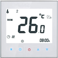 16A Touchscreen Heizungs-Thermostat 95-240V Wöchentlich Programmierbar LCD