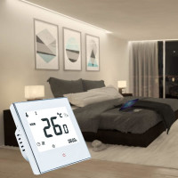 16A Touchscreen Heizungs-Thermostat 95-240V Wöchentlich Programmierbar LCD