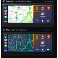 CarpodGo T3: 8,9" kabelloses CarPlay & Android Auto Display, 1920×720, Bluetooth