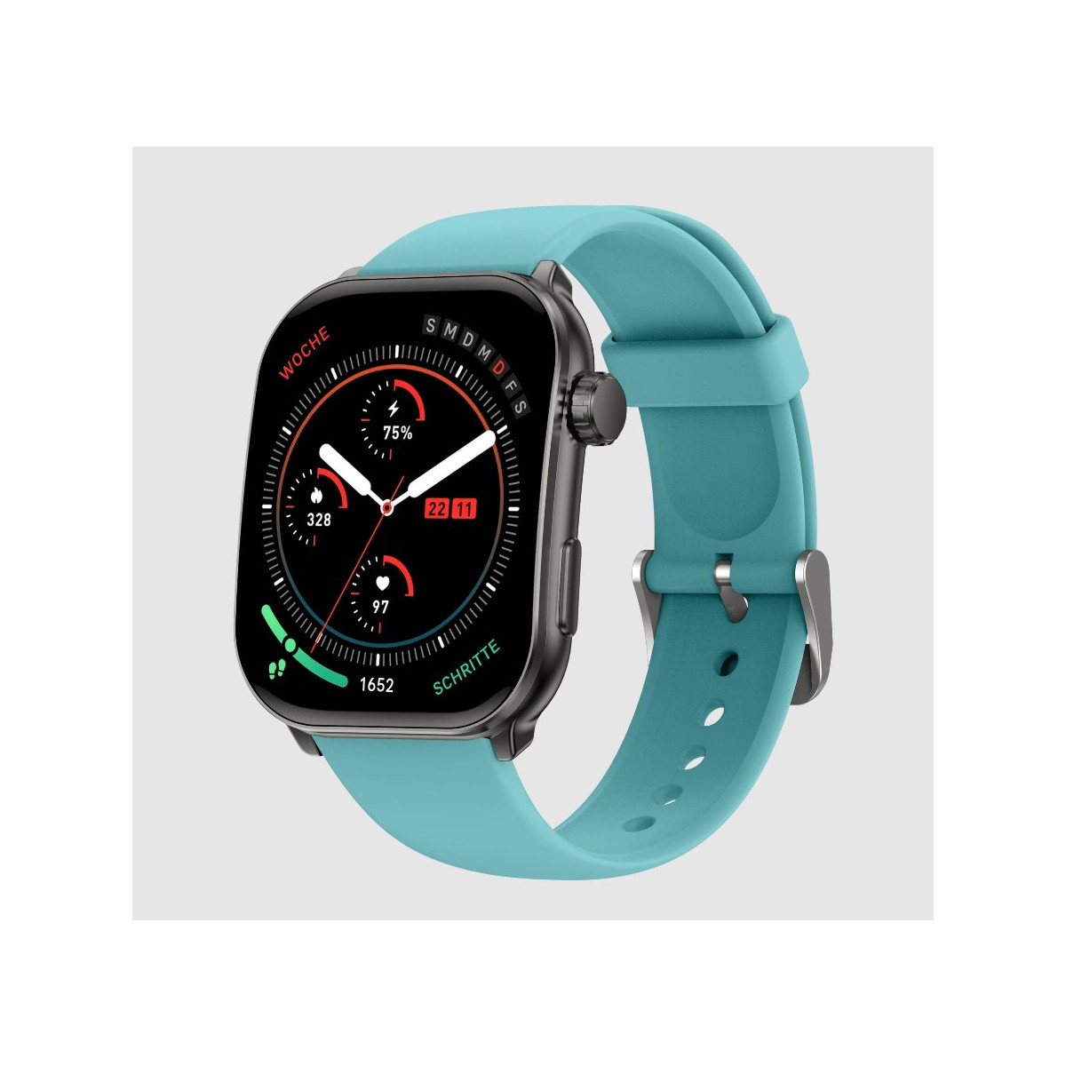 Gard Pro Health Smartwatch 3 – Gebogenes Display, 110+