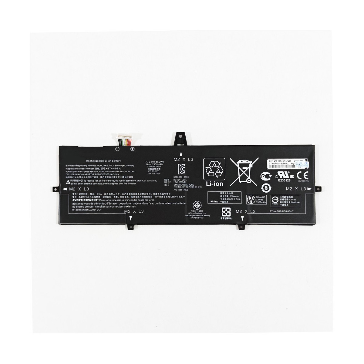 Hochwertiger BM04XL Akku 7,7V 7300mAh für HP...