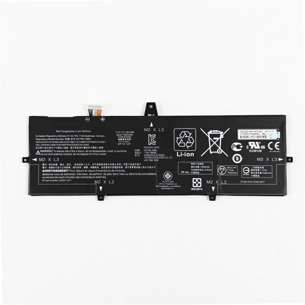 Hochwertiger BM04XL Akku 7,7V 7300mAh für HP EliteBook x360 1030 G3 G4 Serie