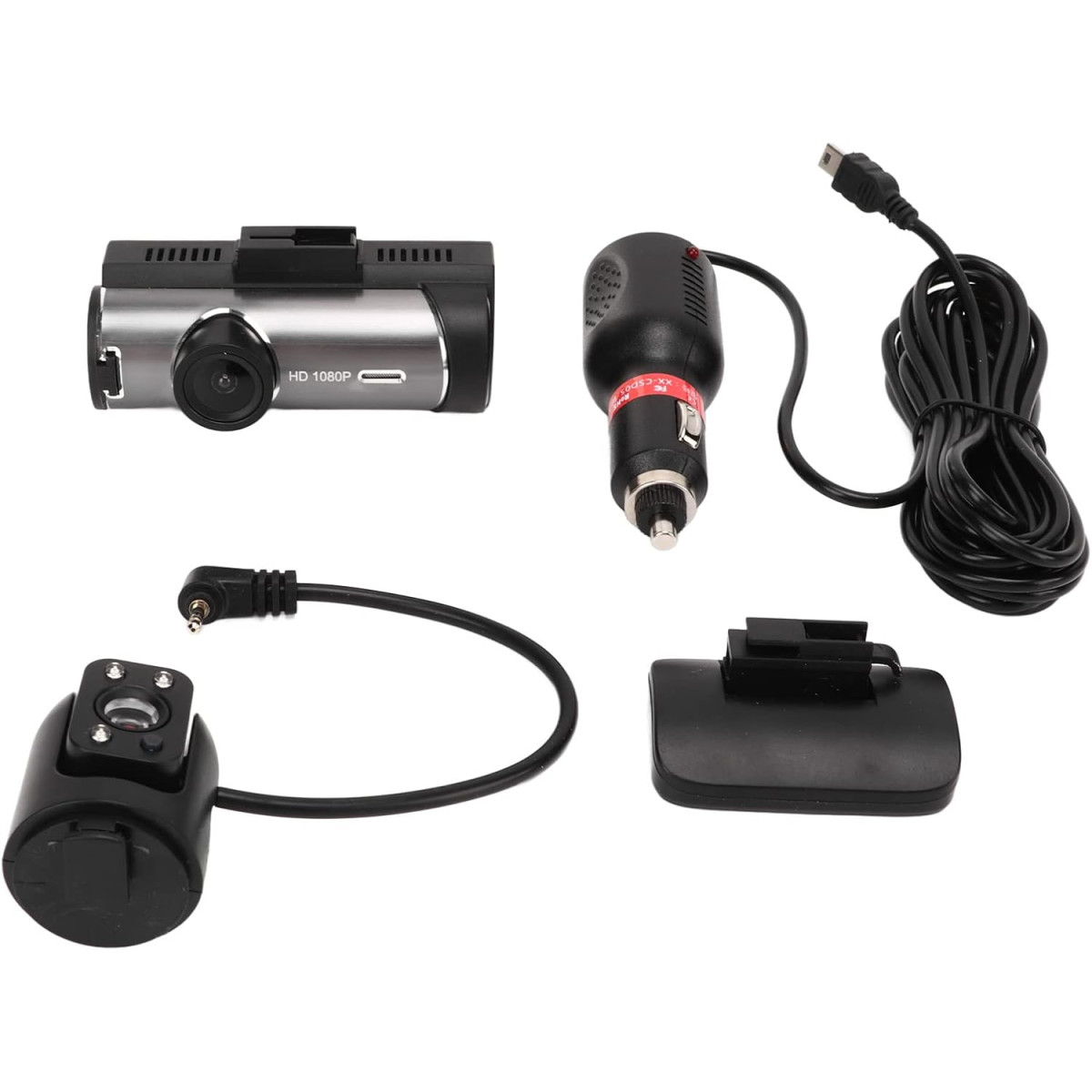 Dashcam 3,16" mit Front- & Rückkamera,...