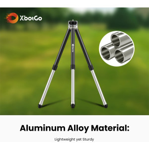 XbotGo Update T1 Stativ | 115 cm Höhe | Leichtes Aluminium | Schnellwechselplatte