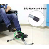 Tragbarer Heimtrainer für Beine & Arme – Pedalfahrrad mit LCD & Widerstand